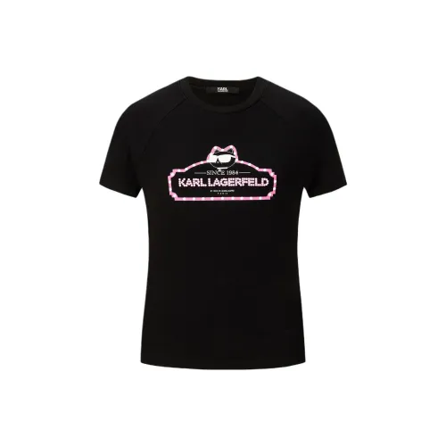 Karl Lagerfeld T-Shirt Женская Черная