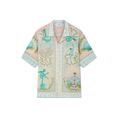 CASABLANCA Рубашка Женская льняная ткань ваза