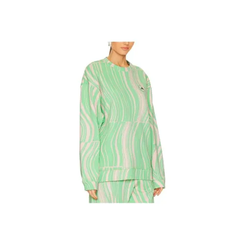 Adidas Зеленые Женские Свитшоты