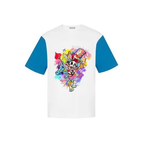 Richie Macie Синие и Белые Женские Футболки