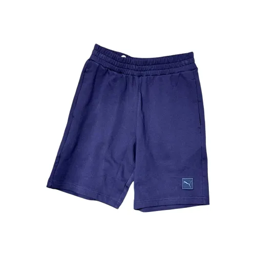 PUMA Sports Life Collection Темно-синие Мужские Повседневные Шорты