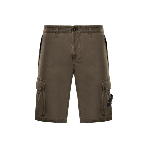 Stone Island Повседневные шорты Мужские Зеленые