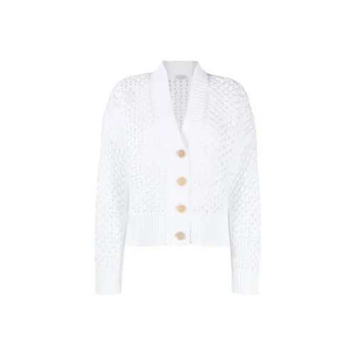 Brunello Cucinelli Белый Женские Трикотаж