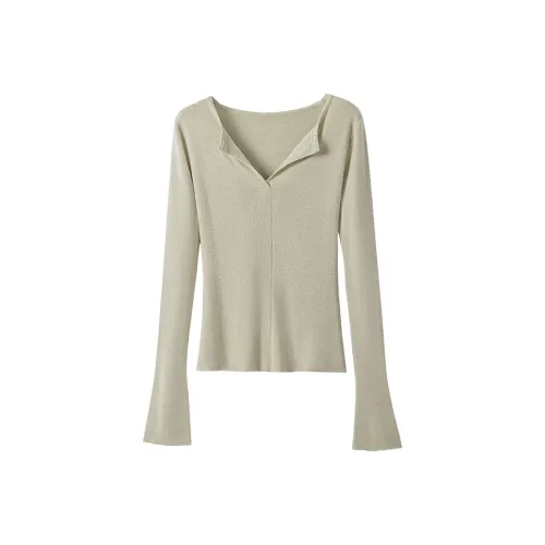 Cypress House Трикотаж Женский Серый Кофейный