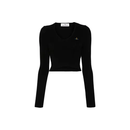 Vivienne Westwood SS24 Трикотаж Женский Черный