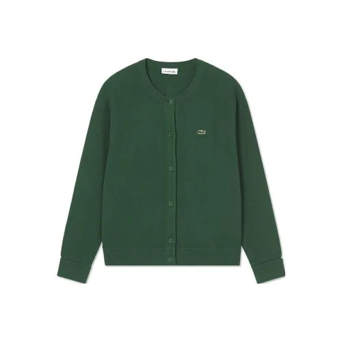 LACOSTE Крокодил Зеленый Женские Трикотаж