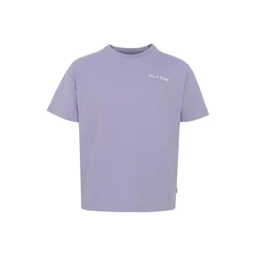Конверс T-Shirt Женская Фиолетовая