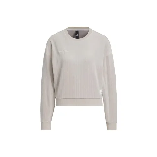 Adidas LOUNGE Светло-серый Женские Свитшоты