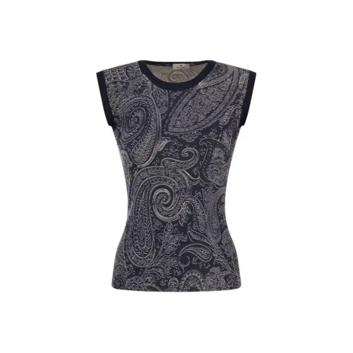 ETRO Синие Женские Рубашки T