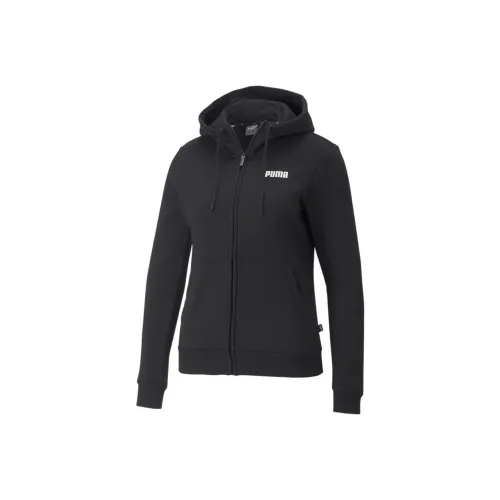 PUMA Essentials FZ HOODY FL Женская Куртка Женская Черная