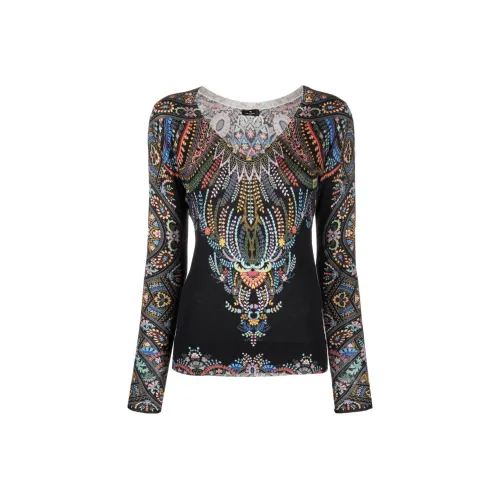 ETRO Черный Женские Кашемировые Свитеры