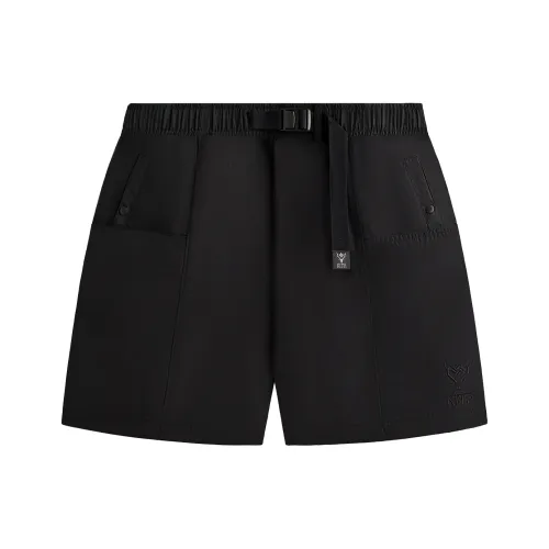 KITH Collaboration Мужские Повседневные Шорты Черные