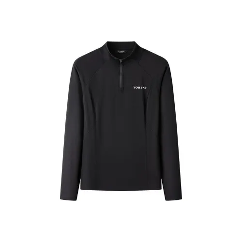 TOREAD Реглан рукав T-рубашка Женская Черная