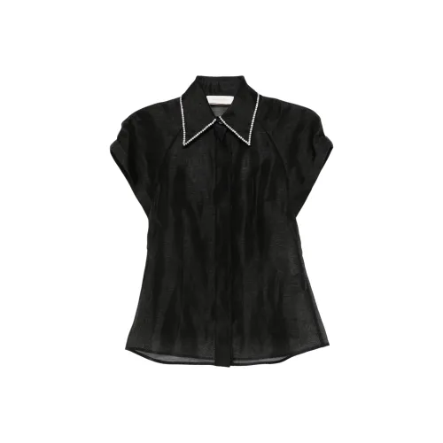 Zimmermann FW24 Рубашка Женская Черная