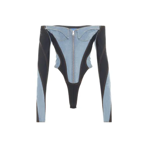 Mugler Синий Женское Боди