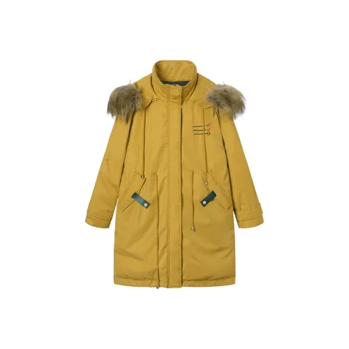 I'M ONE Куртки Пальто Женские Манго Желтый