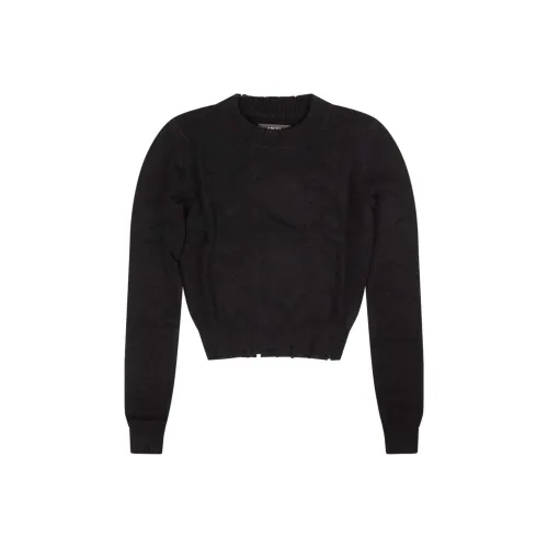 AMIRI SS24 Кашемир Свитер Женские Черный