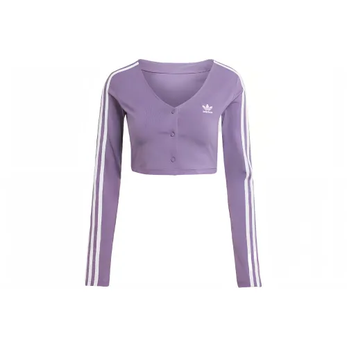 Adidas Originals Трикотаж Женский Темно-Серый Фиолетовый