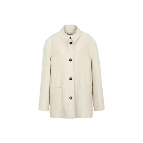 GIORGIO ARMANI Куртки и Пальто Женские Светлый Бежевый