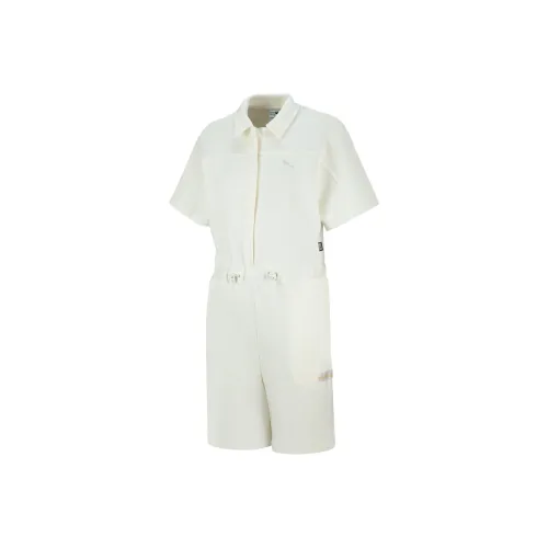 PUMA Humming 3 SS23 Chinese Culture Tribute Series Комбинезон Женская Белый