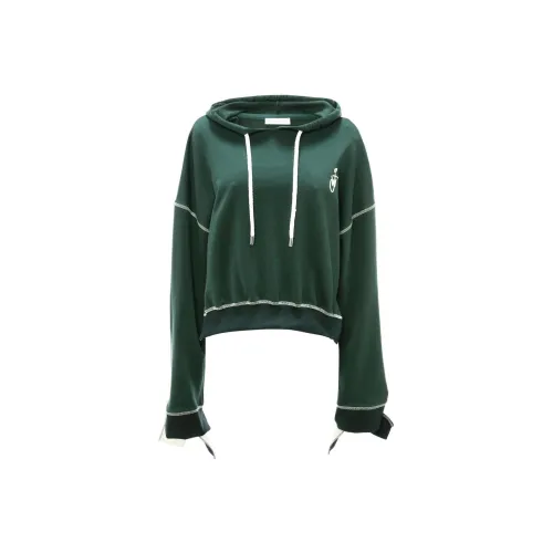 JW Anderson Зеленый Женские Свитшоты