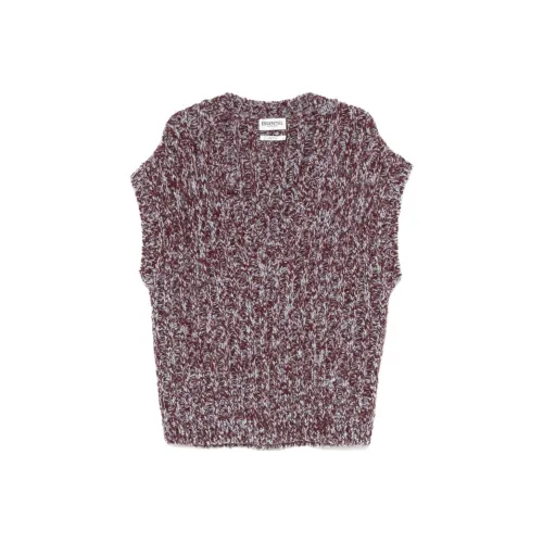 Essentiel Antwerp FW24 Трикотаж Женский Бордовый Светло-Синий