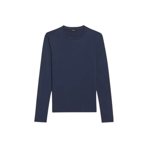 THEORY T Рубашка Женская Глубокое море Синий