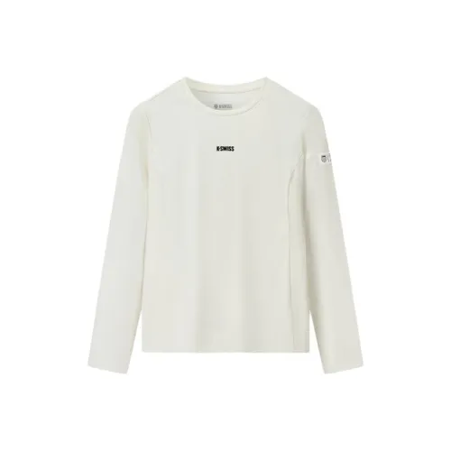 KSWISS T-Shirt Женская Белый эвриалы