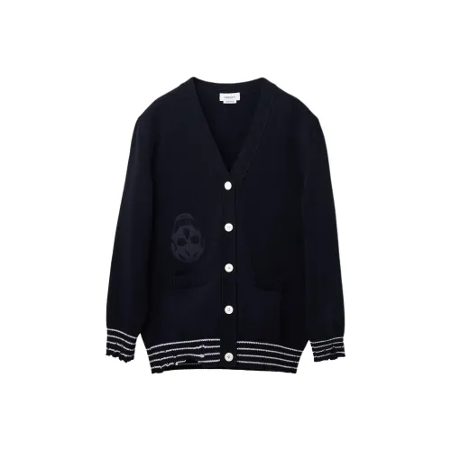 Alexander McQueen FW24 Трикотаж Женский Морской Синий