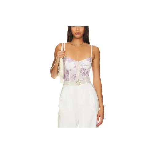 FREE PEOPLE Комбинезон Женский Белый