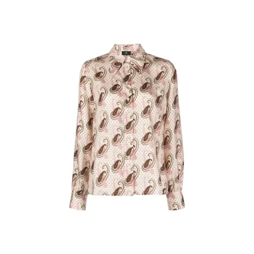 ETRO Бежевые Женские Рубашки