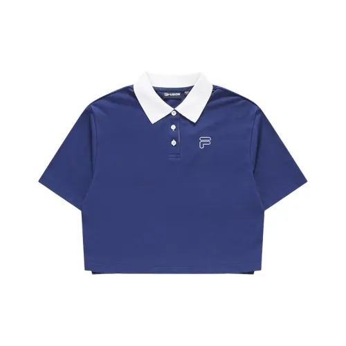 FILA FUSION FOB series Zhen Ko Синий Женские Поло