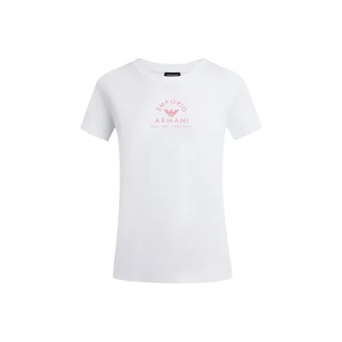 EMPORIO ARMANI EA7 Белые Женские Футболки