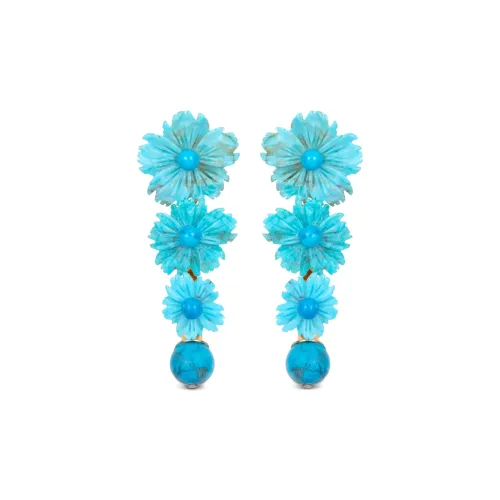 Серьги Jennifer Behr стальные женские синие