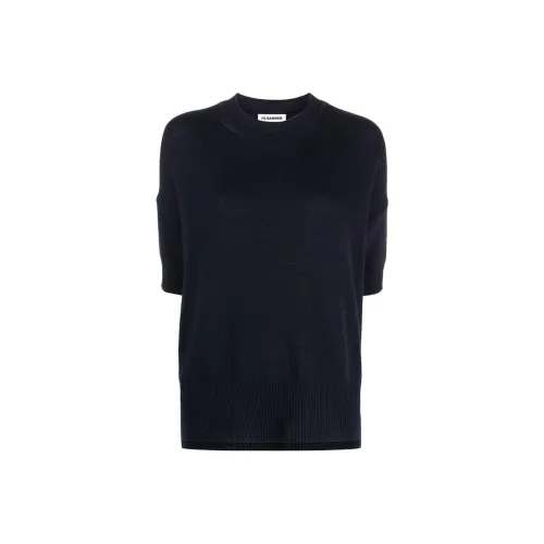 JIL SANDER Синий Женские кашемировые свитеры