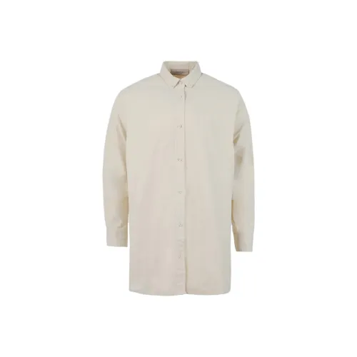 Fear Of God Essentials Рубашка Женская Цвет Яичная скорлупа