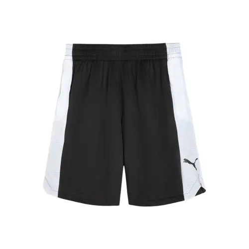 PUMA SHOTSHORT Баскетбольные шорты Мужские Черный Белый