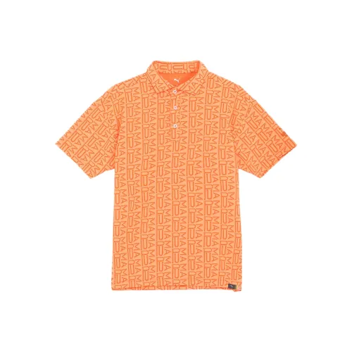 PUMA AOP Orange Мужская одежда для гольфа
