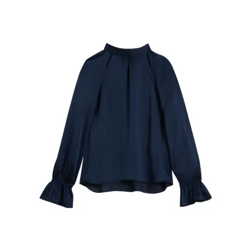 Ted Baker Темно-синие Женские Рубашки