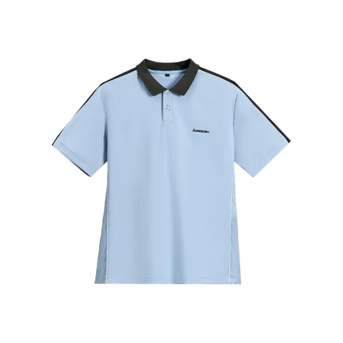 Kawasaki Быстросохнущий Короткий рукав Бадминтон Джерси Унисекс