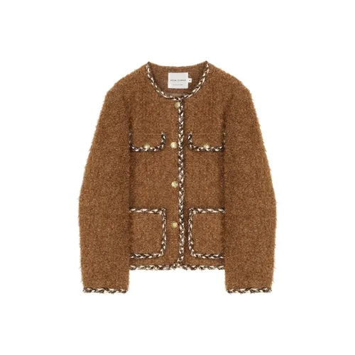 VEGA CHANG Куртка Женская Оранжевая Коричневая