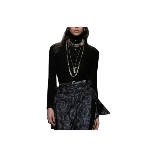 CHANEL Черный Женский Трикотаж
