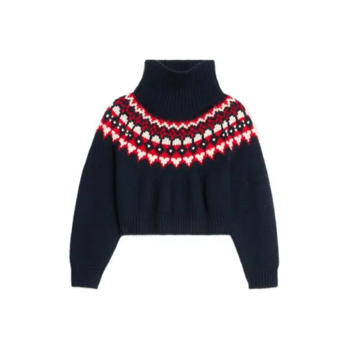 CELINE FW22 Свитер Женский Морской Синий