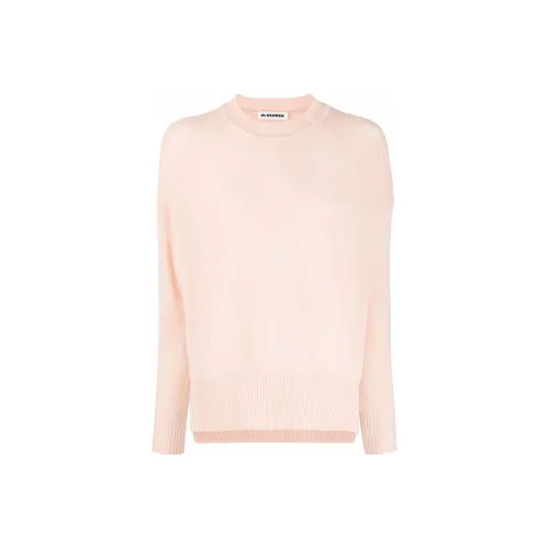 JIL SANDER Розовые Женские Кашемировые Свитеры