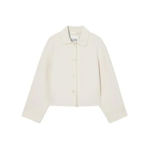 COS Белый Женские Кашемировые Свитеры