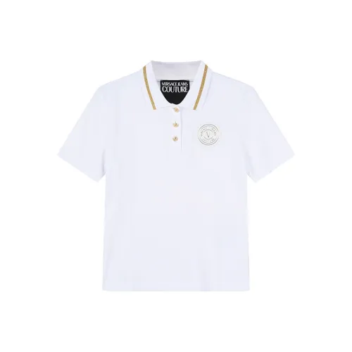 VERSACE JEANS COUTURE Белое Женское Поло