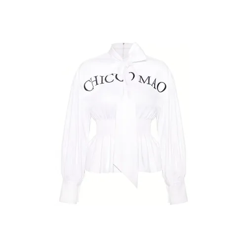 CHICCO MAO Белые Женские Рубашки