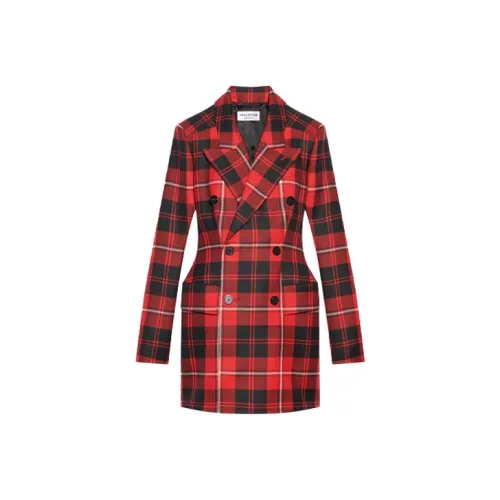 BALENCIAGA Красный черный Женские Куртки