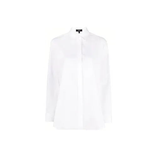 Theory Белые Женские Рубашки
