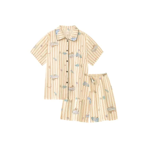 ROMANTIC·SPRING Пижамный комплект Унисекс